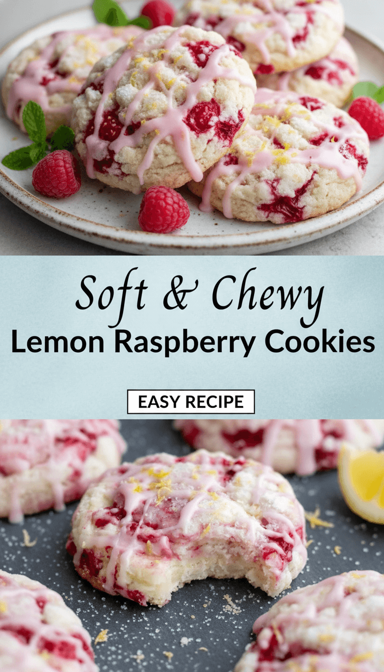 Lemon Raspberry Cookies Recipe Lemon Raspberry Cookies – Recipes Lili